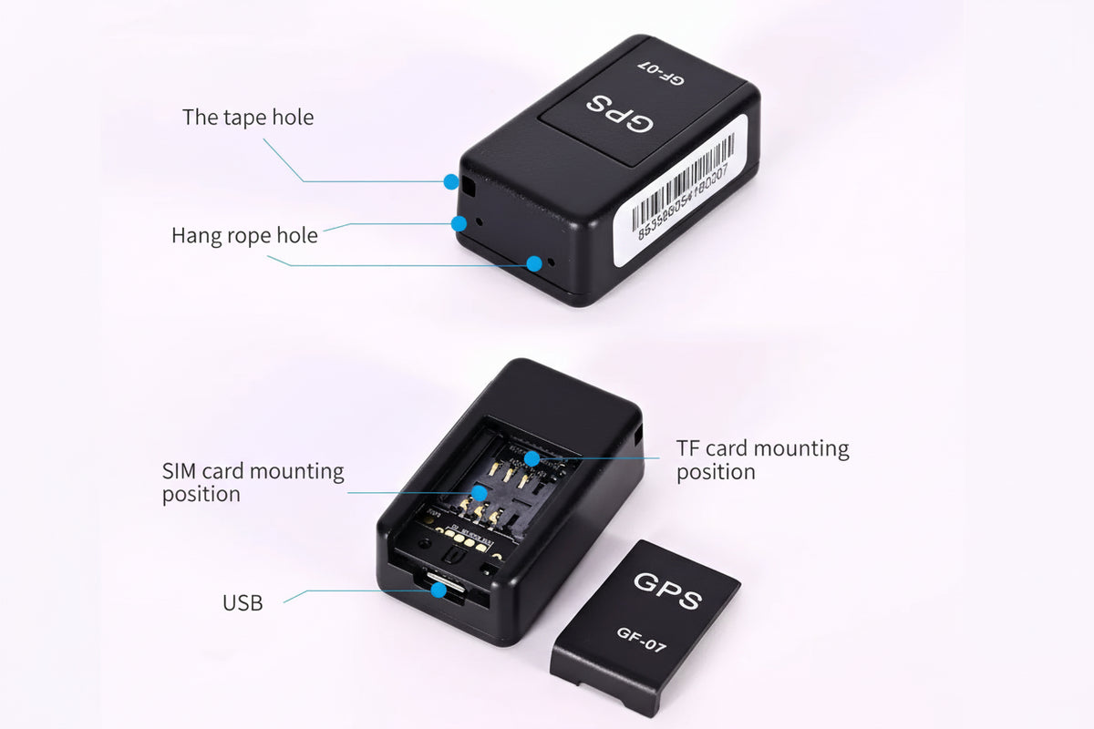 GF07 Wireless Mini Magnetic GPS Tracker Car Mobile Bike Bag Tracking Device