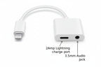 Apple iPhone Connector Lightning to 3.5mm Earphone Jack & Mobile Charging Jack