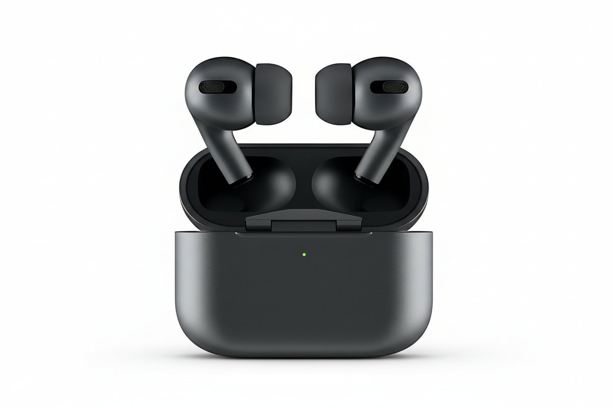 Black Apple Airpods Pro 2 Hengxuan (high Copy With Popup Msg/locate In Find My Iphone) Black
